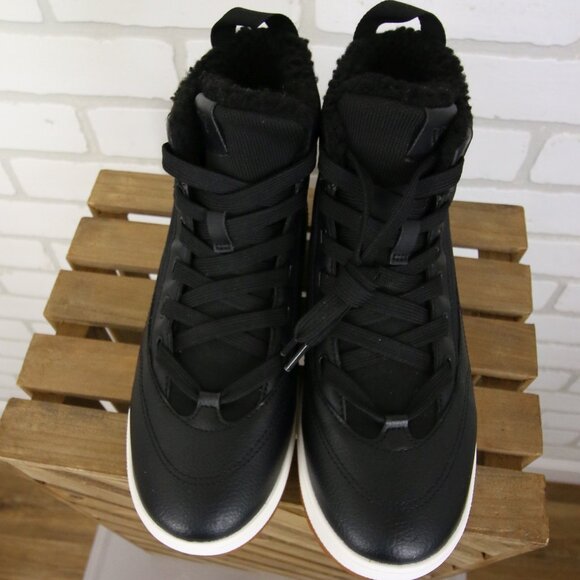 Vessi Alta Womens 6 High Top Fleece Lined Black Waterproof DymaTex Sneaker Boot - Picture 9 of 11